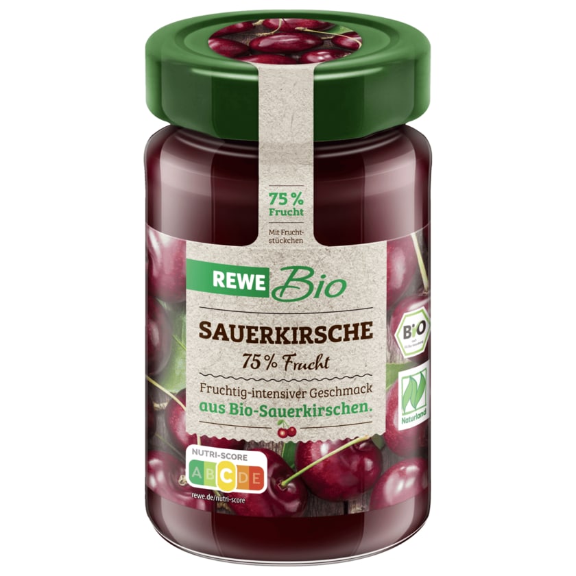 REWE Bio Fruchtaufstrich Sauerkirsche 250g
